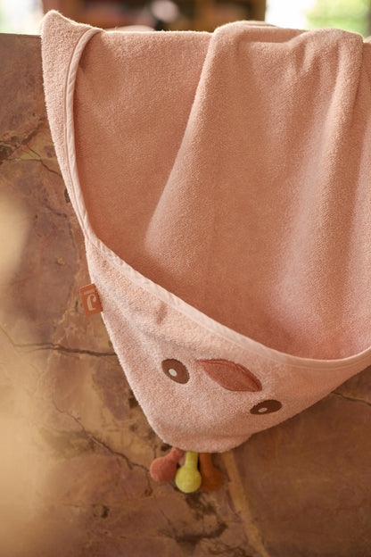 Hooded Baby Towel - Animals | Jollein