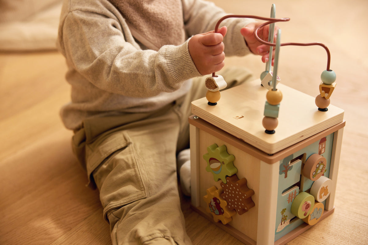 Cube d'Activités en Bois Jollies | Jollein