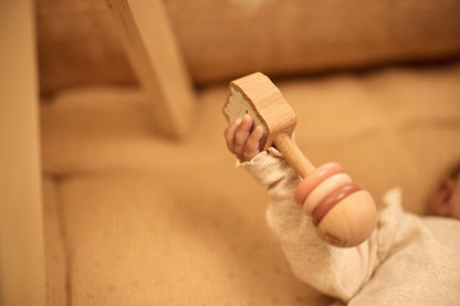 Hochet en Bois Bébé Jollies | Jollein