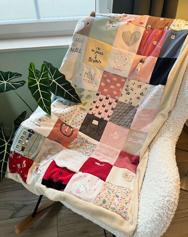 Plaid souvenir 100 x 150 cm